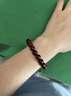 際語(yǔ)印度小葉紫檀手串高油密老料紫檀木蜜蠟佛珠轉(zhuǎn)運(yùn)手鏈女男手鏈禮物 素珠款6mm*28顆 曬單實(shí)拍圖