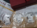老廟銀手鐲足銀古法傳承光圈銀鐲子磨砂實(shí)心素圈手鐲送女友老婆 【古法款】58#約：25.5g（實(shí)心） 曬單實(shí)拍圖