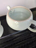 金鑲玉仿宋汝窯茶具套裝 整套家用陶瓷汝瓷開片可養(yǎng)功夫茶具套組禮盒裝 圓融天青仿宋汝窯茶具大套裝 曬單實拍圖