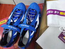 美津濃（MIZUNO）清水空跳10秒00 田徑精英美津濃日產(chǎn)碳板厚底逆鱗短跑釘鞋 U1GA240001/巴黎配色 42 曬單實(shí)拍圖