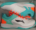 李寧（LI-NING）羽毛球鞋男女情侶款火箭鞋網(wǎng)球鞋乒乓球鞋貼地飛行運(yùn)動(dòng)鞋 曬單實(shí)拍圖