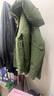 鴨鴨（YAYA）【王一博同款】戶(hù)外登山羽絨服男士2024冬季新款短款加厚外套YX 軍綠色 L /175 曬單實(shí)拍圖
