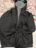 優(yōu)衣庫男裝防風(fēng)搖粒絨拉鏈連帽開(kāi)衫/長(cháng)袖外套25秋冬新款481182 09 黑色 XL /180/108B 曬單實(shí)拍圖
