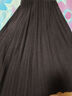 百圖betu女裝冬季新款半身裙遮垮顯瘦針織百褶裙裙子女2410T77 深啡 XS 曬單實(shí)拍圖