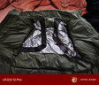 拓路者（Pioneer Camp）雪熊800蓬派克鵝絨羽絨服男連帽寬松中長款戶外冬季保暖厚款外套 軍綠-環(huán)保人造毛領(lǐng) L 曬單實(shí)拍圖