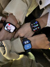 Apple/蘋(píng)果 Watch Series 10 智能手表GPS款42毫米亮黑色鋁金屬表殼濃墨色回環(huán)式運動(dòng)表帶MX1Q3CH/B 曬單實(shí)拍圖