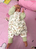 威爾貝魯（WELLBER）恒溫睡袋嬰幼兒1-3歲竹棉睡衣秋冬兒童寶寶防踢被子厚夾棉 森林L 曬單實拍圖