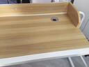 麥舒特學(xué)習可移動(dòng)床邊桌可升降跨床桌子臥室電腦桌懶人桌子家用床尾桌 【翻蓋款】暖白色120*40【2.1m內床用】 曬單實(shí)拍圖