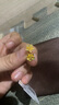 周六福黃金耳釘女足金999花卉耳飾耳針節日禮物 計價(jià) 2.23g 曬單實(shí)拍圖