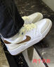 耐克（NIKE）FULL FORCE LOW防滑耐磨復古低幫 潮流舒適輕便運動(dòng)休閑百搭板鞋 【店長(cháng)主推】HJ3485-121/棕白褐色 43 曬單實(shí)拍圖