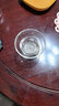 一品工坊耐熱玻璃茶漏茶濾家用濾茶器茶葉茶隔過濾網(wǎng)公道杯過濾器茶道配件 玻璃觀山茶濾【透明】 曬單實(shí)拍圖