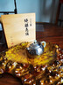 龍善堂日本細(xì)工坊銀壺足銀9999泡茶壺純手工一張打功夫茶具家用小茶壺 曬單實(shí)拍圖