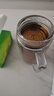 富光雙層玻璃杯支持團(tuán)購(gòu)定制泡茶杯辦公杯帶把 大容量男女水杯子580ML 曬單實(shí)拍圖