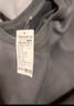 JEANSWEST LIFE真維斯加絨衛衣男秋冬季加厚保暖外套三角設計重磅灰色圓領(lǐng)上衣 曬單實(shí)拍圖