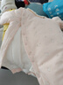 戴維貝拉新生兒夾棉加厚爬服秋裝女寶寶連體衣嬰兒衣服 曬單實(shí)拍圖