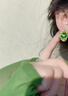 KRISTEN JUDI綠色花朵耳環(huán)女銀針耳飾合成水晶耳釘新款小眾高級感女友七夕禮物 生日情人節(jié)禮物老婆閨蜜實(shí)用禮盒 銀針首飾實(shí)用浪漫紀(jì)念日表白 曬單實(shí)拍圖