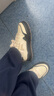 FILA FUSION斐樂(lè)潮牌女鞋BANK DX舒適場(chǎng)下滑板鞋時(shí)尚百搭小白鞋厚底鞋 古白色/黑-AB 36.5 曬單實(shí)拍圖