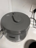 美的（Midea）【國家補貼】0涂層精鋼厚釜電壓力鍋5L雙膽全自動(dòng)智能預約家用煲湯煮飯電飯煲C5856G高壓鍋4-6人 曬單實(shí)拍圖