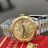 勞力士王子瑞士進(jìn)口手表男士日志香擯鉆系列自動(dòng)機械表商務(wù)防水夜光專(zhuān)用男表 瑞士男表-間金金面+贈送真皮表帶 曬單實(shí)拍圖