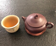 璽翰雅（ROYHOYE）宜興全手工紫砂壺名家戴爾其大口徑胸有成竹原礦老紫泥泡茶壺家用 胸有成竹 曬單實(shí)拍圖