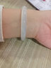 金石靈天然玉手鐲冰種寬條玉髓瑪瑙玉石白月光手鐲送女生閨蜜生日禮物 曬單實(shí)拍圖