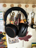 森海塞爾（Sennheiser）【政府補貼】MOMENTUM 4 無(wú)線(xiàn)耳機 大饅頭4特別設計版 藍牙頭戴耳機 主動(dòng)降噪 曜金黑 雙11推薦 曬單實(shí)拍圖