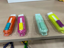 施德樓（STAEDTLER） 橡皮擦小學(xué)生用可伸縮式鉛筆擦防丟不留痕少屑橡皮兒童寶寶DIY小禮品 新款撞色 4個組合套裝 曬單實拍圖