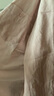 森馬（Semir）長(cháng)袖襯衫女冬中長(cháng)款寬松純棉燈芯絨純色襯衣通勤上衣101724105001 曬單實(shí)拍圖