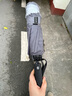 Momikawa全自動反向雨傘加大加厚加固抗風暴雨專用特大號折疊男士晴雨兩用 10骨灰色-125cm（3人適用）-防暴雨款 曬單實拍圖