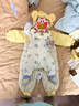 巴拉巴拉童裝嬰兒羽絨服連體衣2025寶寶冬裝加厚哈衣爬服萌趣208425120214 曬單實(shí)拍圖