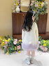 G.DUCKKIDS小黃鴨公主裙女童連衣裙春秋兒童小香風(fēng)裙子秋冬女寶寶毛衣針織裙 小香風(fēng) 90 建議1~2歲【 80-90cm】cm 曬單實(shí)拍圖