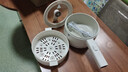 美的（Midea）電煮鍋 小電鍋 電蒸鍋 長(cháng)柄 宿舍小鍋 多功能輔食鍋 學(xué)生宿舍泡面XZE2017 1.6L配蒸籠【國家補貼】 曬單實(shí)拍圖