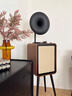 ROBERILLINE法式中古留聲機(jī)HiFi專業(yè)級電唱機(jī)現(xiàn)代輕奢藍(lán)牙音響黑膠一體唱片機(jī) C-H1 極簡法式中古色-HIFI旗艦版 曬單實拍圖