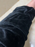 名矜加長加寬純色毛絨袖套男女工作防臟套袖春秋上班羽絨服防污護袖筒 加長純色毛絨（約35cm）-白色 曬單實拍圖