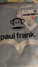 PAUL FRANK大嘴猴女士純棉睡衣女春秋套頭長(cháng)袖圓領(lǐng)可外穿全棉休閑家居服套裝 曬單實(shí)拍圖