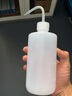 海斯迪克 HKQS-106 塑料白色彎管洗瓶加厚款 帶刻度LDPE沖洗瓶 密封式油壺透明膠瓶 1000ml（10個(gè)） 曬單實(shí)拍圖