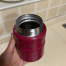 膳魔師（THERMOS）燜燒杯高真空兒童食物罐子帶餐具隨身便攜不銹鋼保溫飯盒SK-3000 SK-520 BR 紅色 520ml 曬單實(shí)拍圖