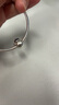 潘多拉（PANDORA）迪士尼系列史迪奇一咬定情手鐲925銀簡(jiǎn)約教師節(jié)禮物 史迪奇“一咬定情”手鐲 19MM 曬單實(shí)拍圖
