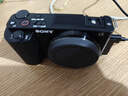 索尼（SONY）ZV-E10 半畫(huà)幅微單相機 單機身 美膚拍照 顏值機身 精準對焦 VLOG APS-C畫(huà)幅 黑色  曬單實(shí)拍圖