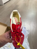 阿迪達斯（adidas）三葉草男女鞋GAZELLE INDOOR低幫休閑鞋IF1808紅白37 曬單實(shí)拍圖