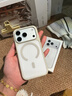 藍(lán)猩先生適用蘋果17Pro手機(jī)殼 iPhone17pro保護(hù)殼拍照按鍵磁吸充電磨砂護(hù)甲防摔耐磨手機(jī)保護(hù)套 灰白 曬單實(shí)拍圖