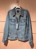 Lee25秋冬新品標準版翻領(lǐng)淺藍色女牛仔夾克外套 淺藍色  XL  曬單實(shí)拍圖