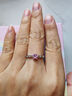 XUPING旭平首飾合金時(shí)尚氣質(zhì)甜美百搭通勤星星戒指送禮飾品 戒指 #7b 曬單實(shí)拍圖