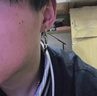 自由說適合夏天的耳環嘻哈耳釘男生長款設計個性耳飾獨特冷淡風星芒耳墜 星芒耳環一對 曬單實拍圖