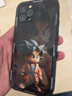 今殼蘋(píng)果系列手機殼卡通14男生17時(shí)尚16新款12鏡頭全包ins風(fēng)13玻璃手機套iPhone15Promax硬殼 金屬漆玻璃殼黑色B0811 iPhone12Pro 曬單實(shí)拍圖