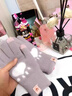 恒源祥觸屏手套女士秋冬季新款可愛(ài)加厚保暖學(xué)生韓版防寒毛線(xiàn)針織手套 A11豆沙色 均碼 曬單實(shí)拍圖