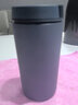 膳魔師（THERMOS） 咖啡杯保溫杯不銹鋼保溫水杯廣口辦公杯簡(jiǎn)約便攜隨行學(xué)生杯子 深藍色 420ml 曬單實(shí)拍圖