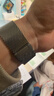 BHO適用蘋(píng)果手表表帶Apple Watch S11/Ultra3鈦金屬米蘭尼斯表帶iwach S10/9/8/7/SE3降落傘式扣表帶 曬單實(shí)拍圖