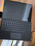 微软（Microsoft）Surface pro 10 9 8 X键盘盖微软平板电脑原装磁吸特制版欧蒂兰材质 多色可选 Pro 10/9/8/X原装单键盘 典雅黑 实拍图