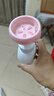 OVDL 泡沫花朵洗手液300ml  花瓣形泡沫慕斯易沖洗清潔液（水蜜桃香） 曬單實(shí)拍圖